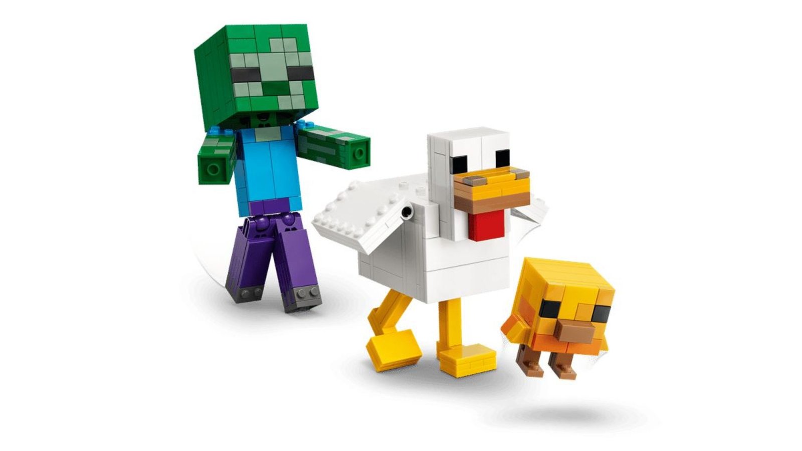The Infamous Minecraft Chicken Jockey Comes to Life with LEGO