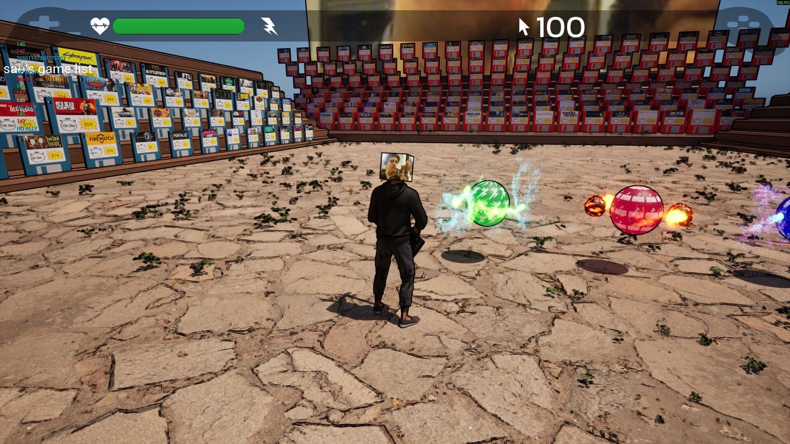 There's a game coming out this year where you fight your Steam backlog, and it's more dangerous the more you've spent