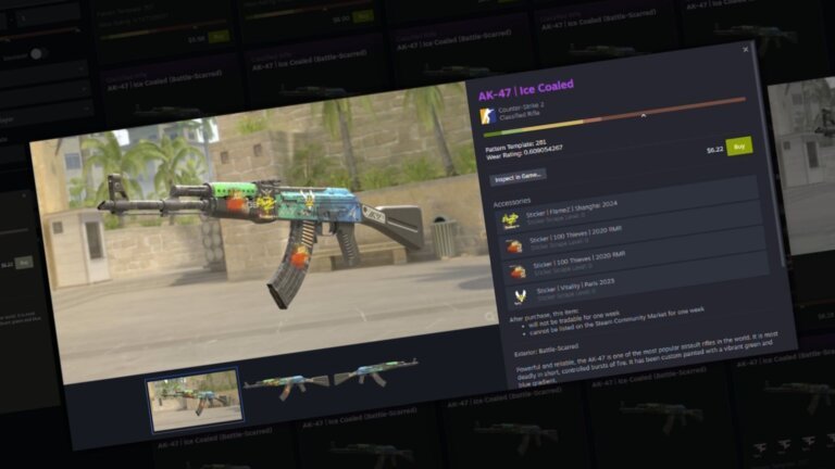 Valve made more than 27 million unique images for Counter-Strike listings as part of its new 'major update' to Steam's Community Market