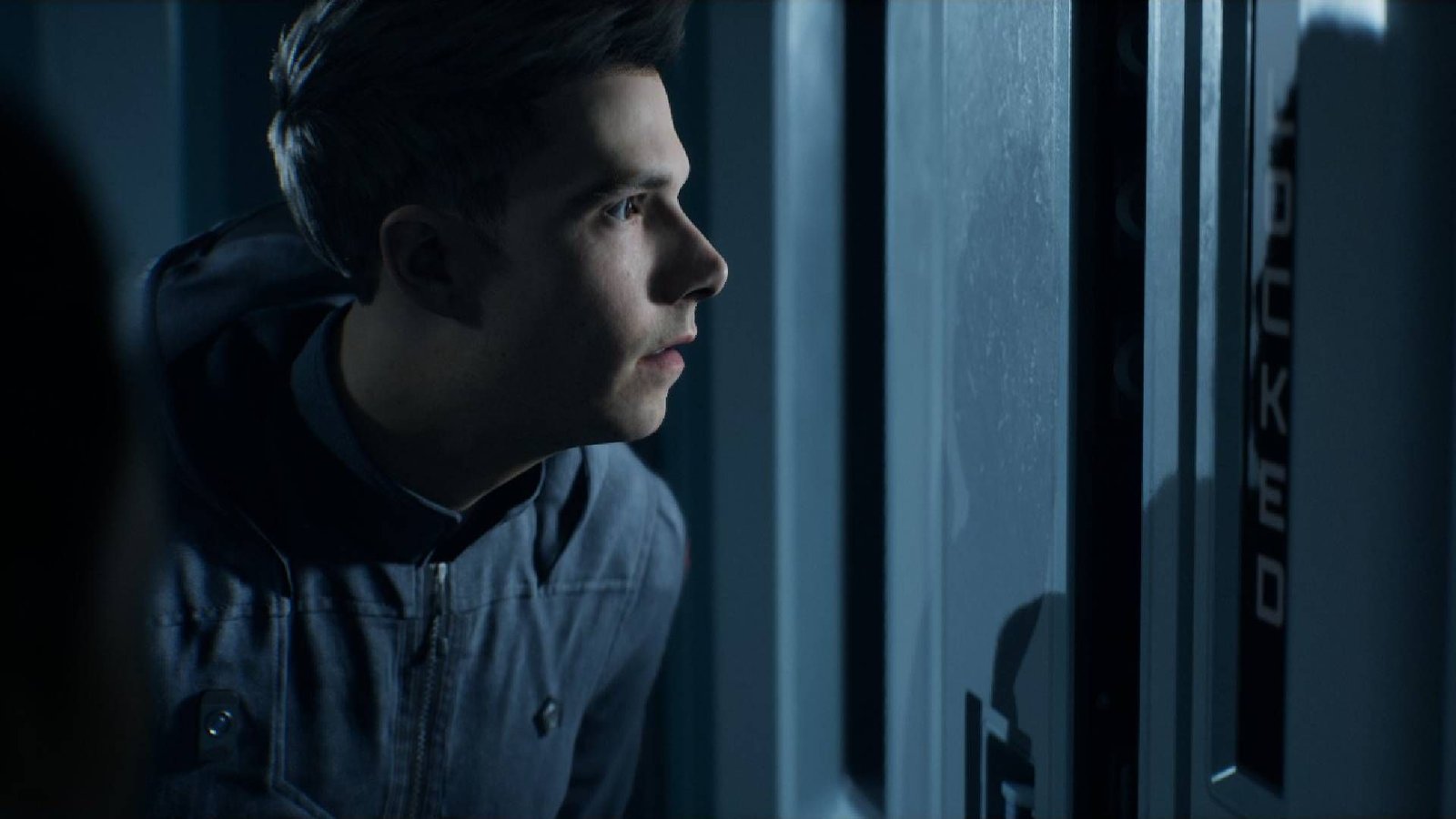 Where to find the key code to Carter's PC in Directive 8020