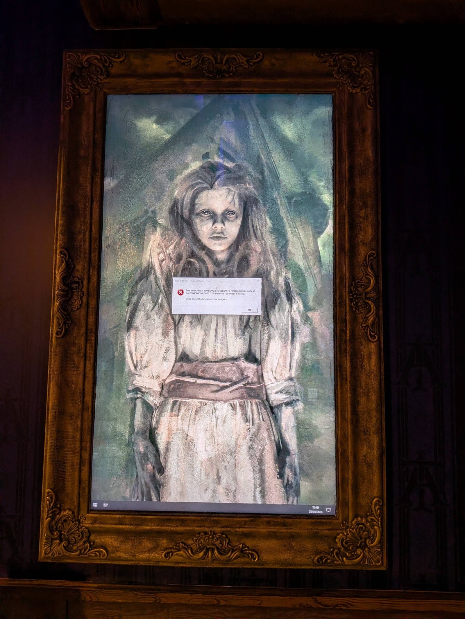 Who needs ghost train scares when Windows is such a fright?