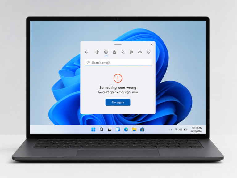 Windows 11 Emoji Picker Search Box Disappears in Some Builds, Restarting Explorer Restores It