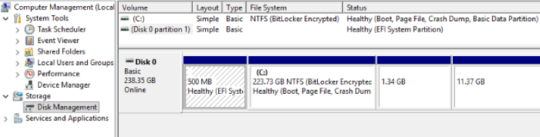 Yet Another Windows Update Done In By The EFI System Partition