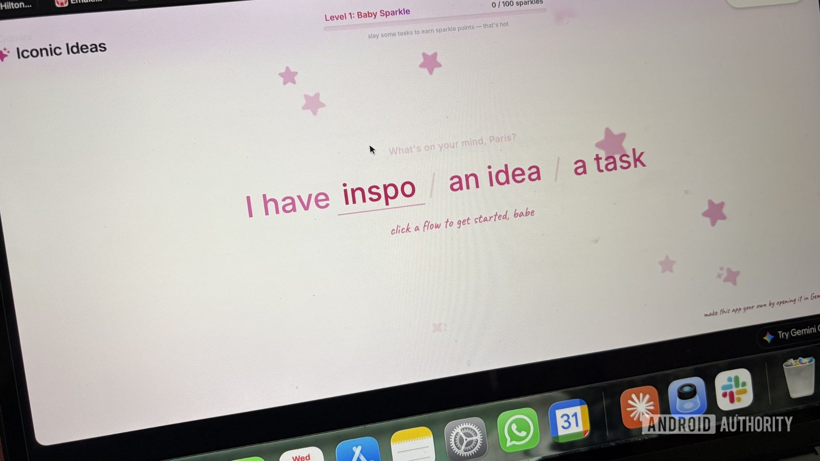 Gemini Canvas helped Paris Hilton turn an idea into an app, and she didn't write a line of code
