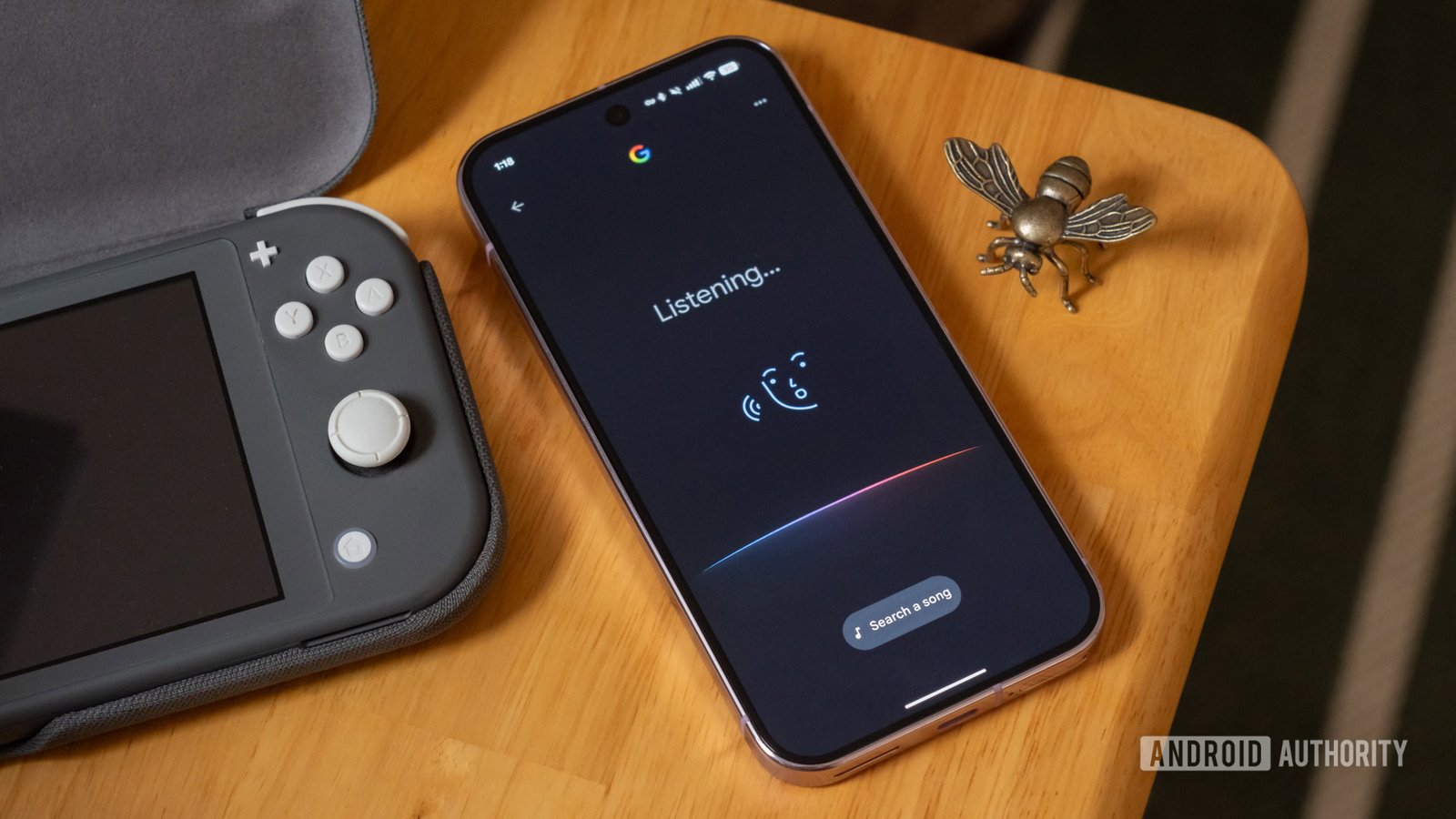 Google is playing with a new look for voice search