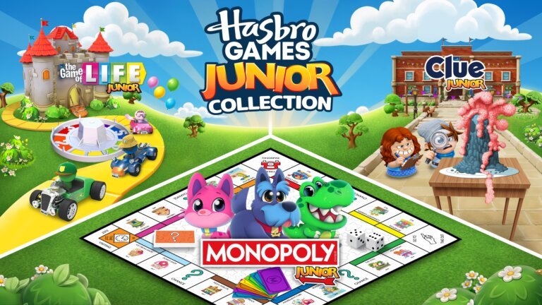 Hasbro Games Junior Collection announced for PS5, Xbox Series, Switch 2, PS4, Switch, and PC