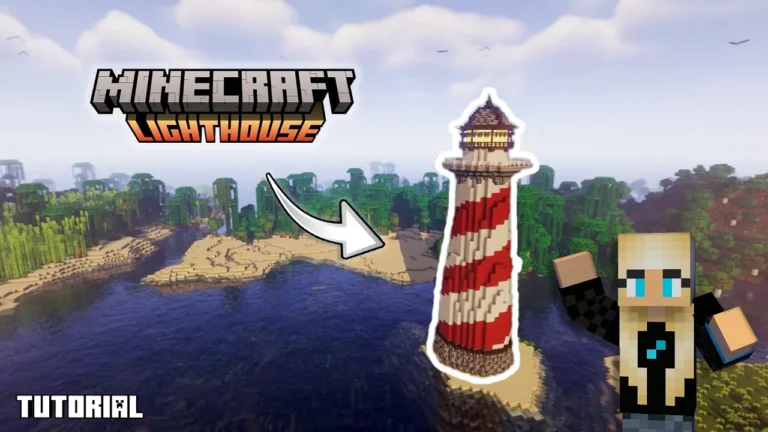 How to Build a Beautiful Lighthouse in Minecraft