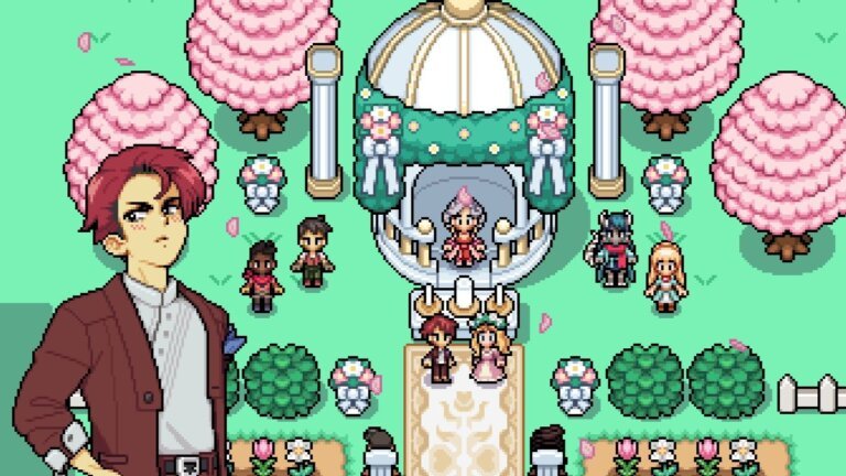 I'm finally getting married in Fields of Mistria when its 1.0 update launches in August