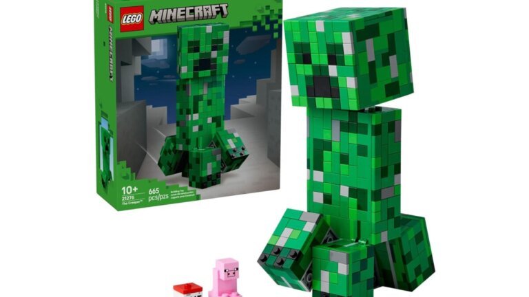 LEGO Built a Creeper That Hides a Secret Inside Its Head and Amazon Just Made It Cheaper Than the LEGO Site