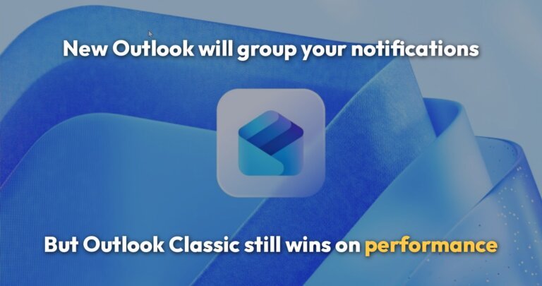 Microsoft is killing New Outlook's notification spam, but Classic still loads emails faster on Windows