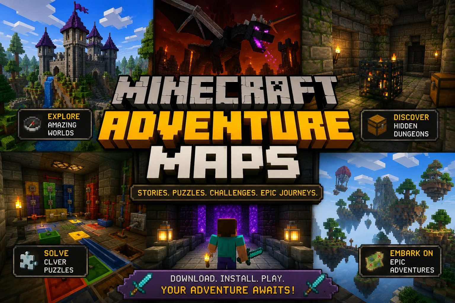 Minecraft Adventure Maps — okay so let me just tell you what actually works