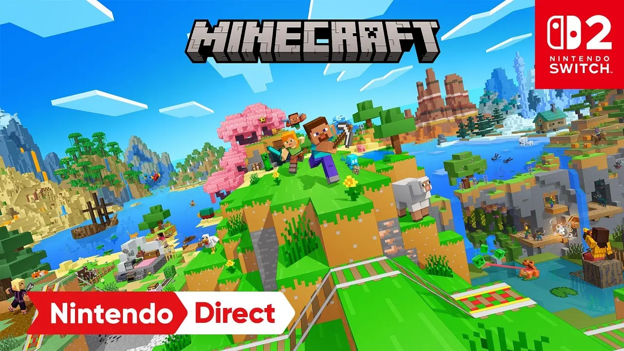 Minecraft is getting a Switch 2 native version with the Vibrant Visuals graphics upgrade
