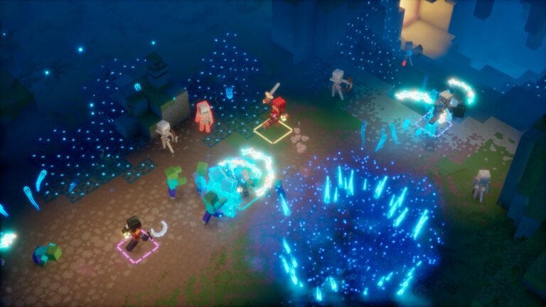 Mojang says that Minecraft Dungeons 2 has more overt "callbacks to vanilla Minecraft" than the last ARPG it released