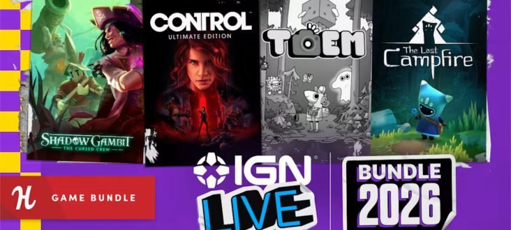 New Humble Bundle includes Control, Rollerdrome and 7 more games for less than £9