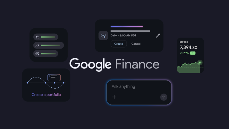 Our latest Google Finance upgrades, including a new app