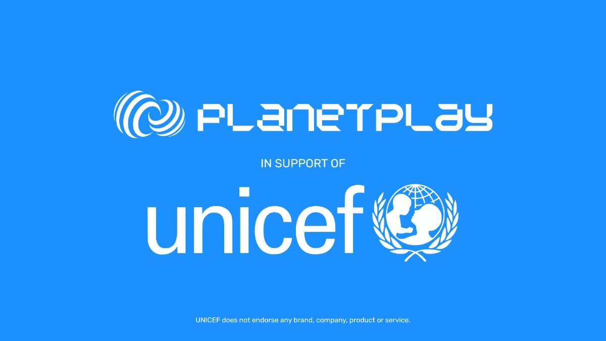 PlanetPlay and UNICEF collaborate to support children through a PC games collection