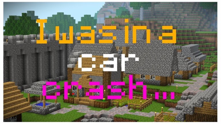 Playing Old Minecraft After a Car Crash