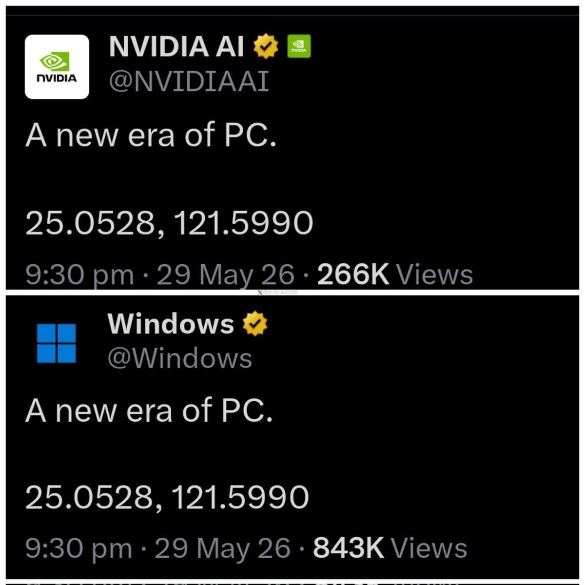 'Something new is coming': Nvidia-powered Windows PC to reportedly debut this week after Microsoft, Windows, and Arm's ‘new era of PC’ social media teaser