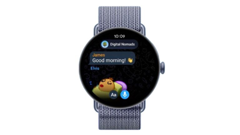 Telegram's Wear OS app makes a comeback, now with full chats, voice notes, and more