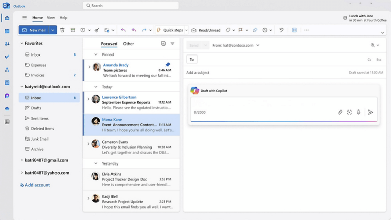 Users are complaining that the new Windows version of Outlook is running slowly.