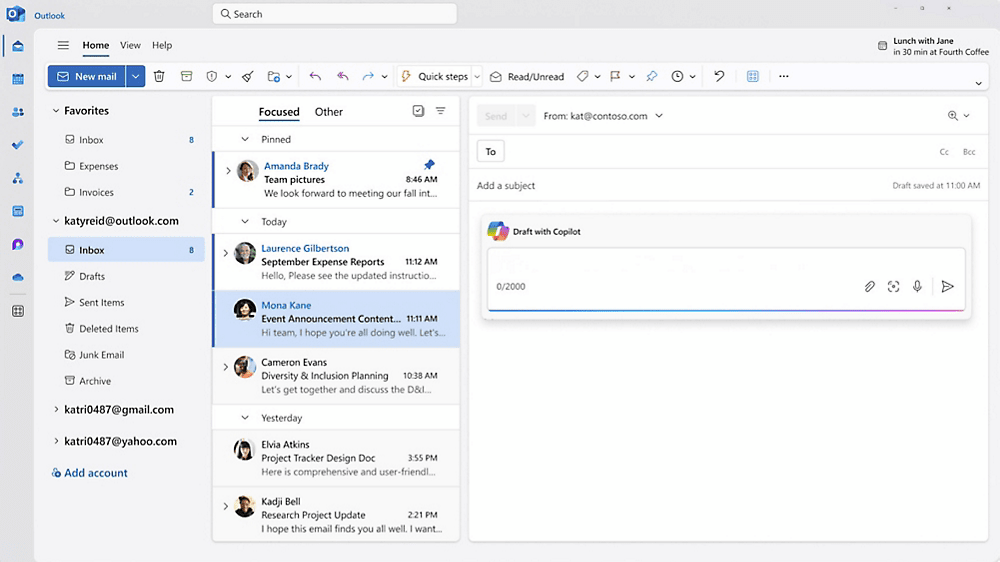 Users are complaining that the new Windows version of Outlook is running slowly.