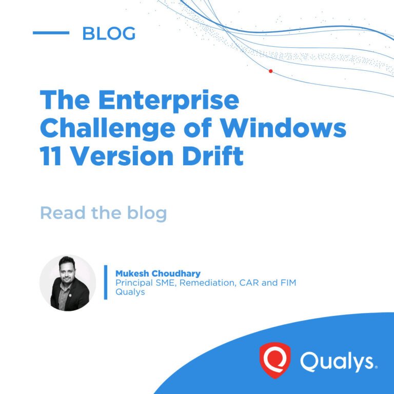 Windows 11 24H2 EOL: Resolve Version Drift with TruRisk Eliminate