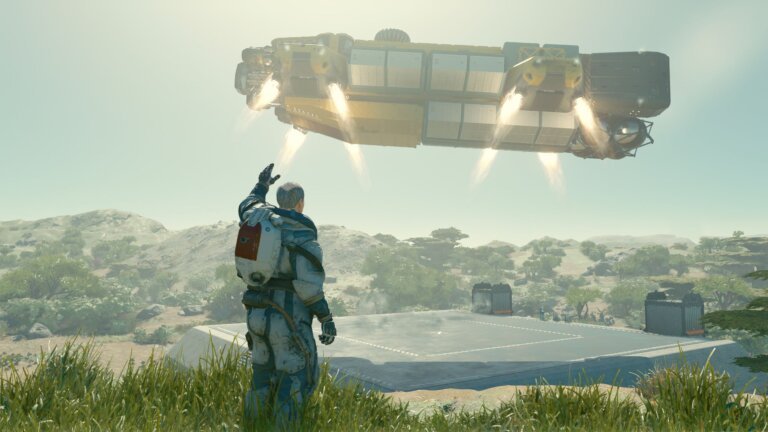 A modder has brought No Man's Sky-style seamless takeoffs to Starfield, and even in beta they look pretty great