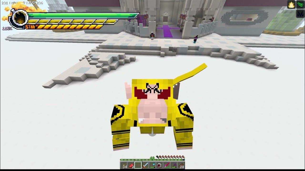 ALL SAIYAN FORMS IN DRAGON MINE Z! | MINECRAFT X DRAGON BALL Z MOD