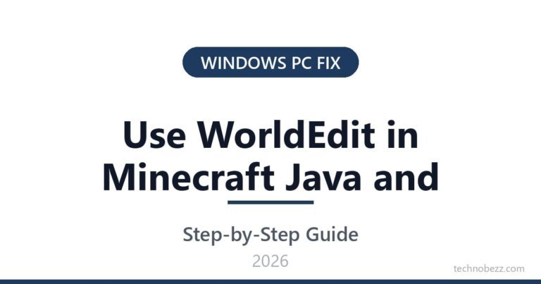 How to Use WorldEdit in Minecraft Java and Bedrock