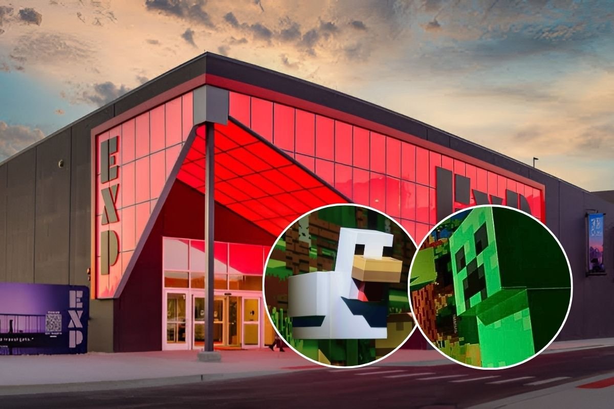 Just 40 minutes from Chicago: the largest immersive venue in the Midwest, spanning 26,000 square feet, is hosting Minecraft’s first real-life challenge