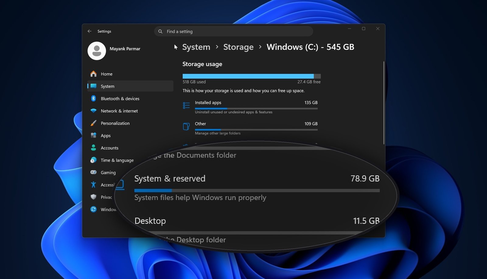 Microsoft admits a Windows 11 bug is eating up to 500GB of storage, verify if you are affected