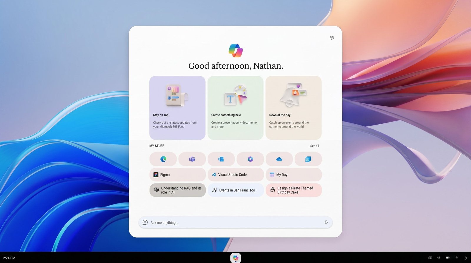 Microsoft Copilot OS revealed in LEAKED video: Lightweight Windows OS exploration features new desktop UI built entirely around Copilot and agentic AI