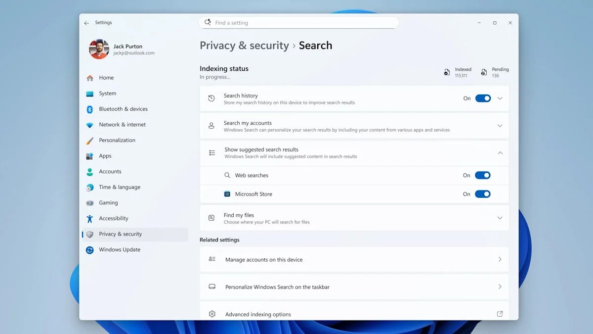 Microsoft is finally fixing the worst thing about Windows Search, but you can’t try it just yet