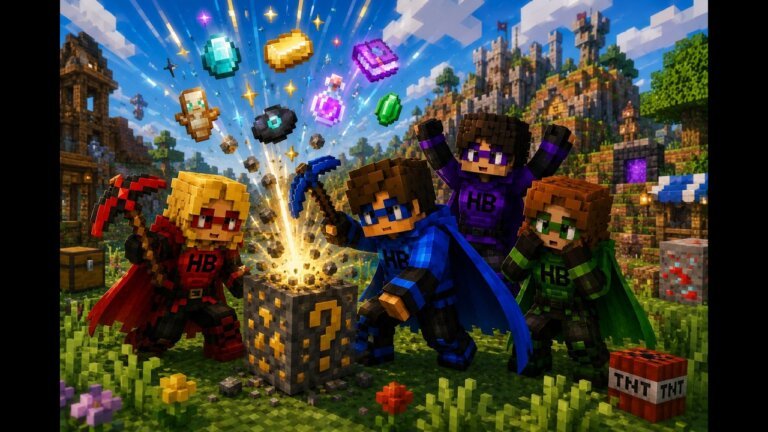 Minecraft But Every Drop Is Random