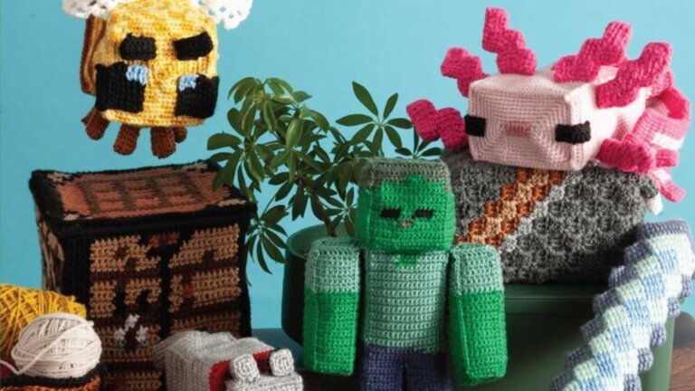 Minecraft: The Official Crochet Book Has Been Announced