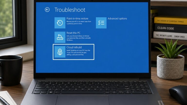 New Windows 11 Cloud Recovery Restores PCs And Drivers Without A USB Drive