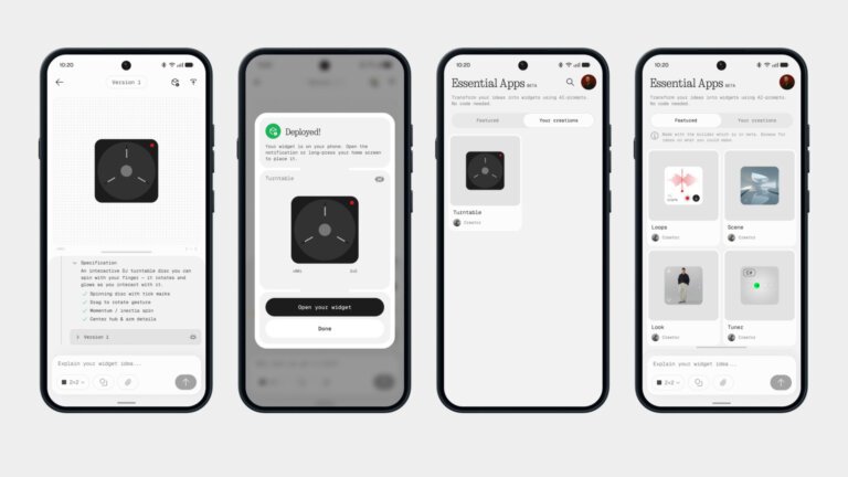 Nothing launches Essential Apps for building apps right on your phone
