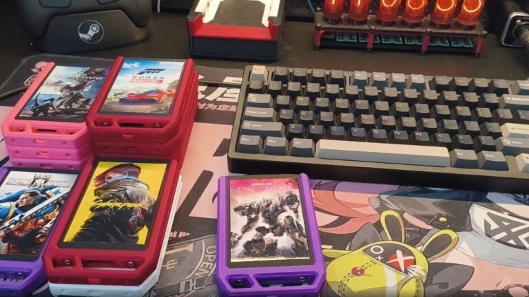 PC gamer finds a creative way to convert their Steam games into physical cartridges