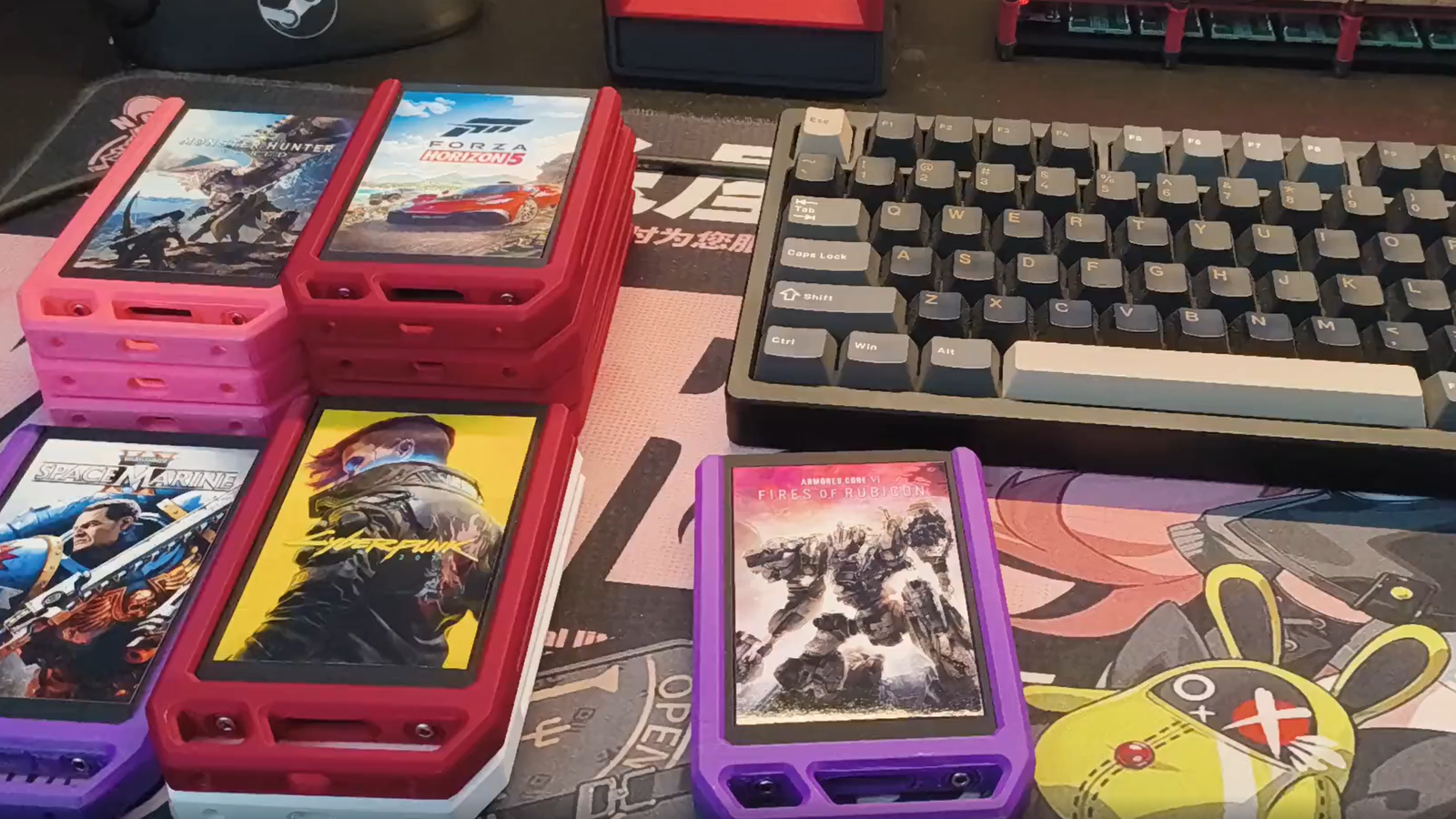 PC gamer made "physical copies" of Steam games - they launch from SSD cartridges