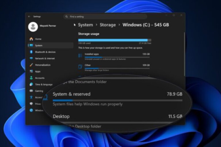 Windows 11 bug hogging over 70GB of SSD storage, Microsoft confirms