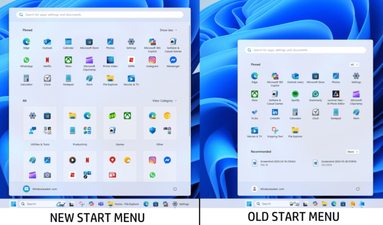 Windows 11's Start menu redesign is getting a redesign