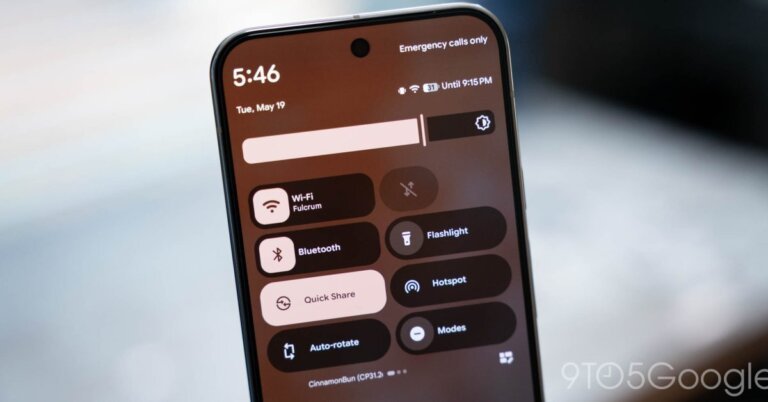 Android Canary 2608 lets you customize Quick Settings layout on Pixel