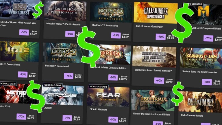 Big Shooter Sale On GOG Includes Over 400 Cheap PC Games