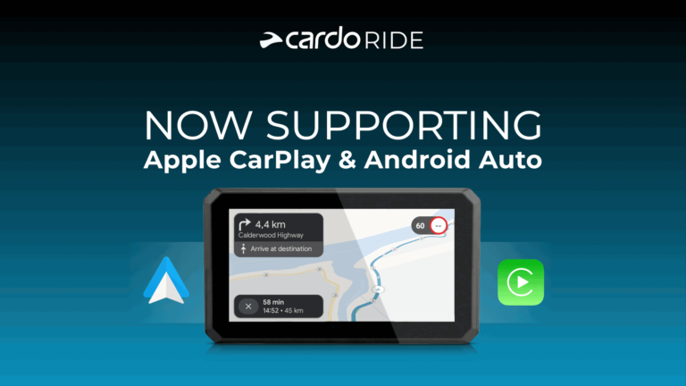 Cardo’s premium riding app now available with Android Auto compatibility