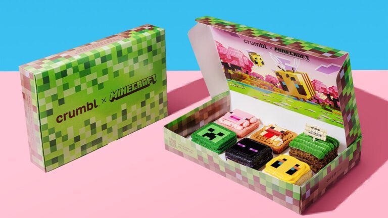 Crumbl Cookies Spawns New ‘Minecraft’-Inspired Cookies