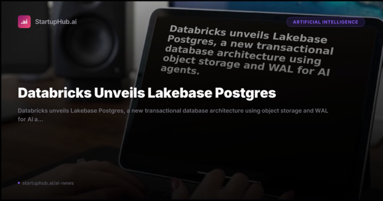 Databricks Unveils Lakebase Postgres