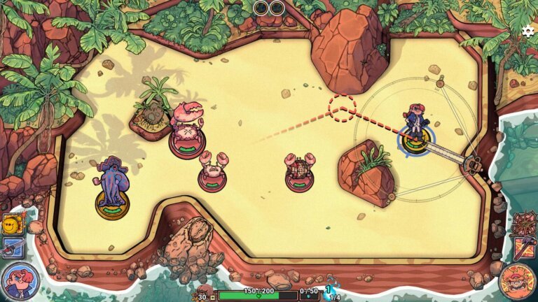 Heroes Instead of Pucks: Roguelike Flick Shot Rogues to Release on Android and iOS - Pre-registration Open