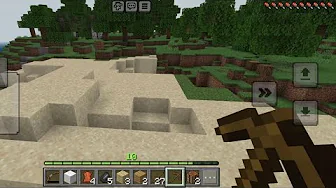 How to craft & use Wooden Pickaxe | Fun Time & Exploring Different Materials in Minecraft Part 10