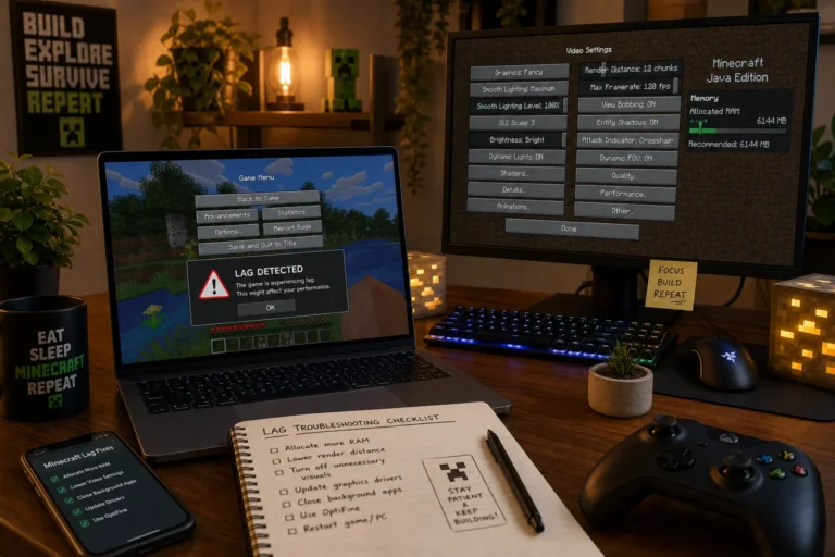How to Fix Minecraft Lag and Stuttering on PC and Mac in 2026