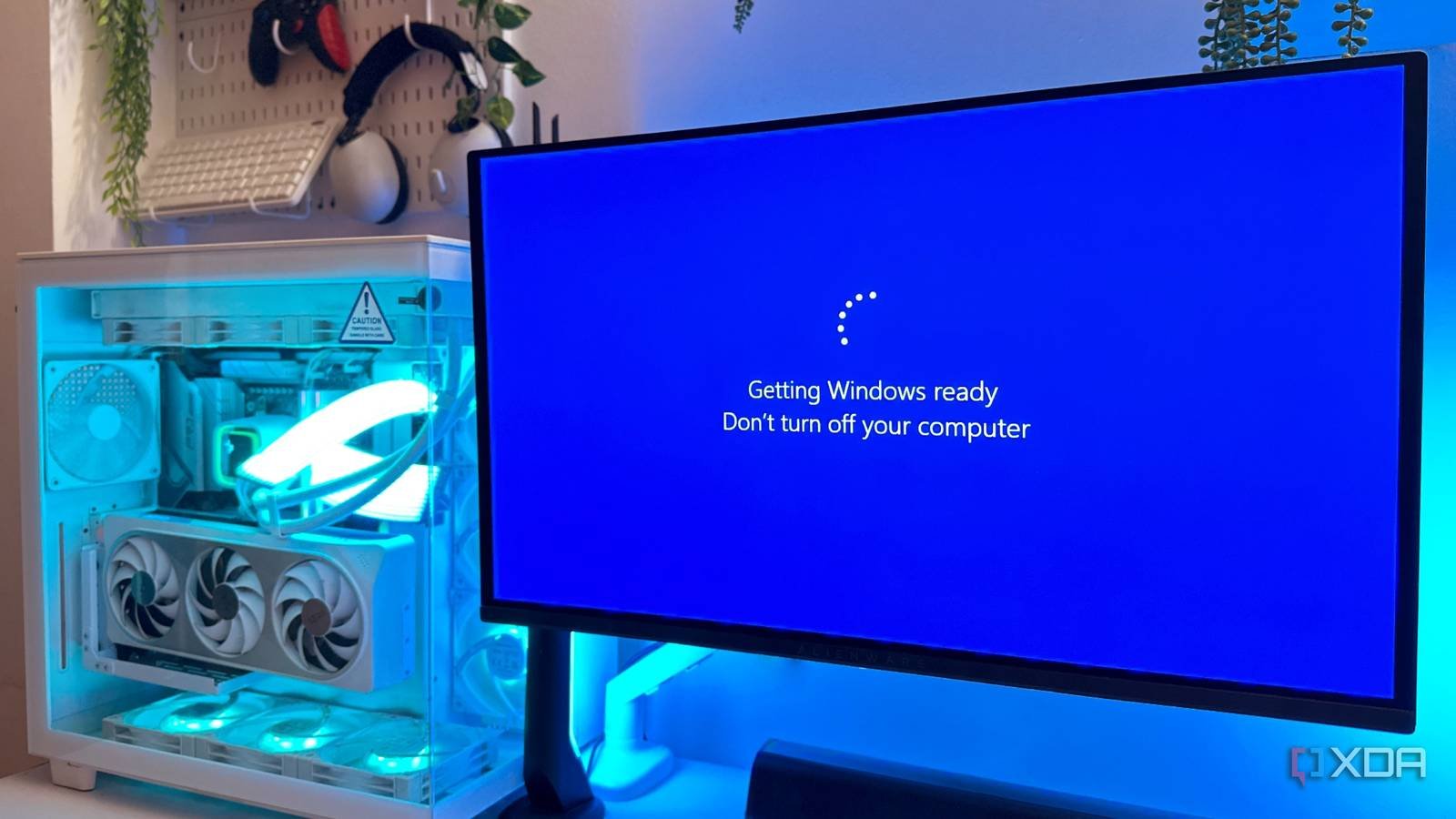 I finally found out what Windows does during "Getting things ready" — and I'm no longer annoyed